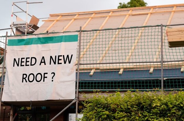 Need a New Roof Poster