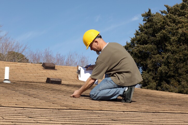 A roofing inspection is undertaken in Gresham, OR