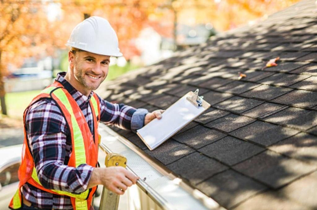 A professional roof inspection is underway in Gresham, OR